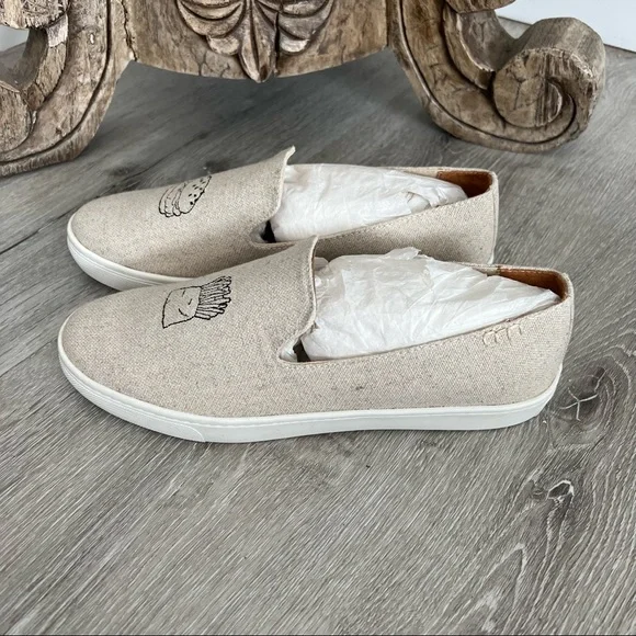 SOLUDOS Jason Polan for Soludos Slip-ons Burger and Fries Graphic New Women’s 11 - Picture 2 of 7